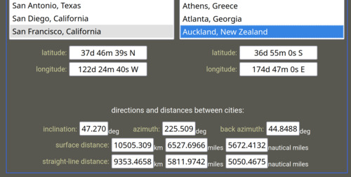 Earthdirections