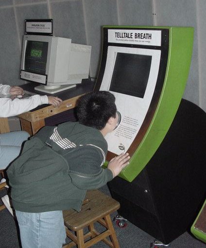 exploratorium exhibit - Telltale Breath